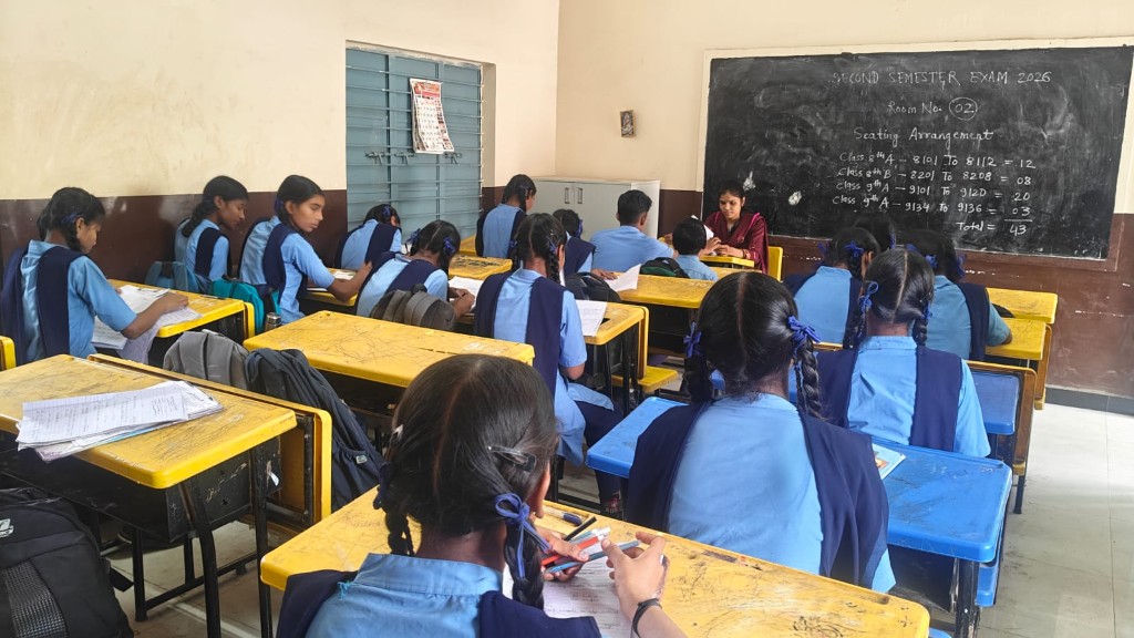 Classroom at PM Shri ZPHS, Nildoh